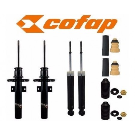 04 Amortecedores Gol G5 + Kit + Coxim 04 Amortecedores Gol G5 + Kit + Coxim