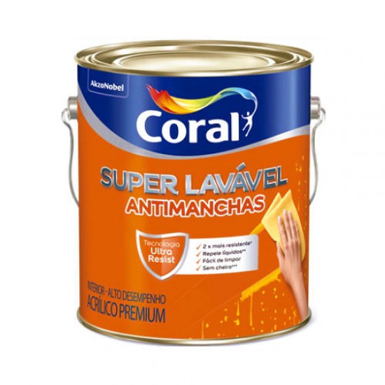 Tinta Super Lavável 3,6L