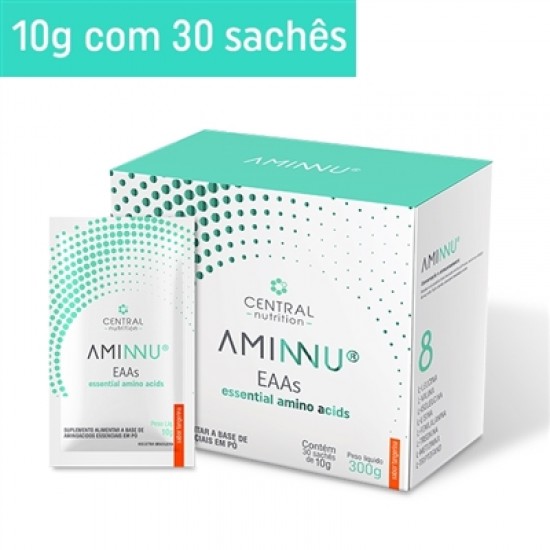 Aminnu Sabor Limão - 30 saches/doses Aminnu Sabor Limão - 30 saches/doses