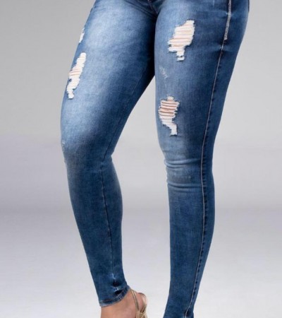 CALÇA SKINNY JEANS FEMININA 33126