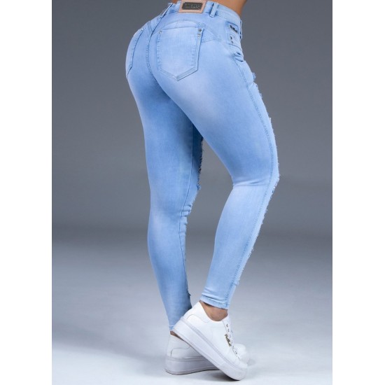 CALÇA SKINNY JEANS DESTROYED 33295